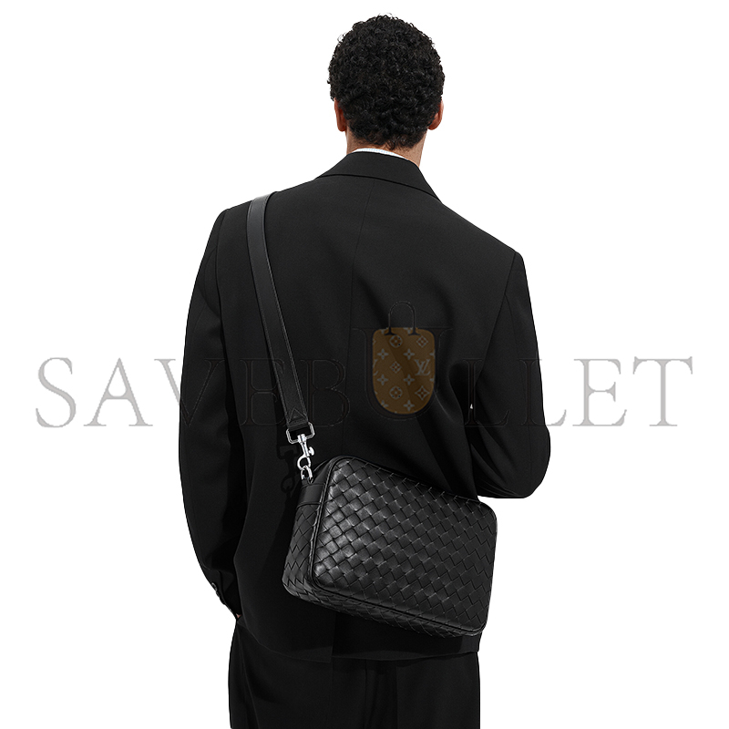 BOTTEGA VENETA INTRECCIATO CAMERA BAG 755925V2HL18803 (29*19.5*7.5cm)